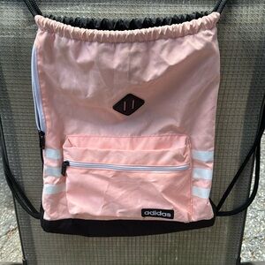 Adidas pink drawstring bag! Great for summer and great condition!